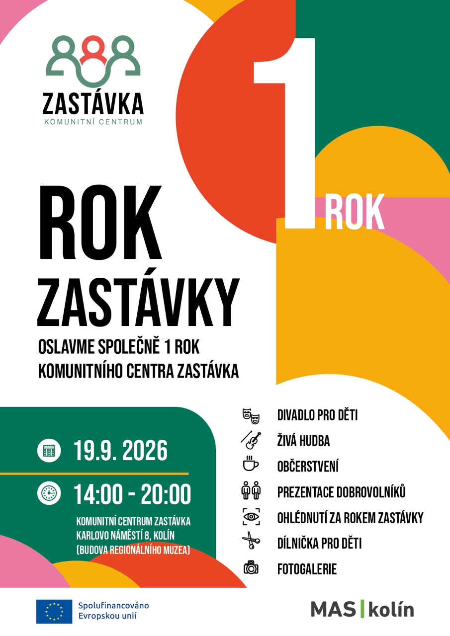 Rok zastavky MASKolin